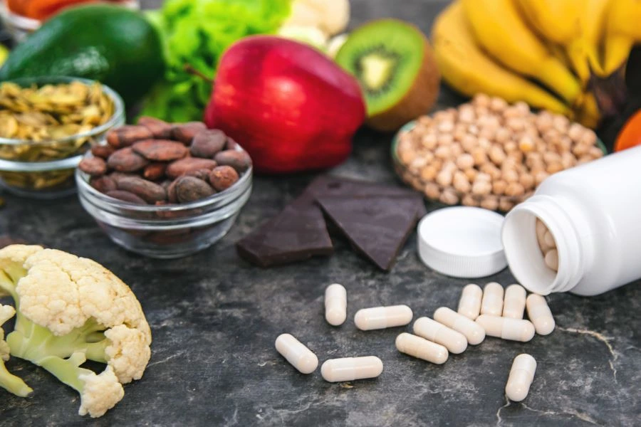 Plant-based magnesium sources and supplements